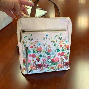 Elliott Luca Pink Floral Back Pack